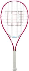 Wilson Ultra Power 25" Junior Recreational Tennis Racket - Pink/White/Blue