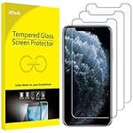 JETech Screen Protector for iPhone 11 Pro Max and iPhone Xs Max 6.5-Inch, Tempered Glass Film, 3-Pack