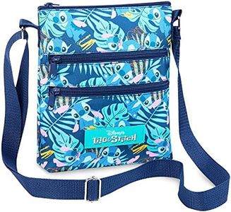 Disney Bolso Bandolera Mujer, Bolsos de Mujer y Adolescente de Lilo y Stitch, Regalo para Mujer