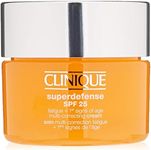 Clinique Superdefense SPF 25 Fatigue 1st Signs of Age Skin Type 1/2 Moisturiser 30ml