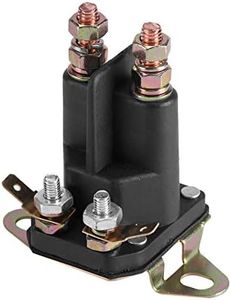 Solénoïde, solénoïde de démarreur universel 3 pôles 12V pour MTD 109946 146154 1753539 AM138497 outil de tondeuse à gaz(33-334)