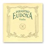 Pirastro Eudoxa 4/4 E 1 Single Violin String, Medium Gauge with Ball End, Premium String Made of a Fine Flexible Steel, Replacement Accessory for Professional and Student Violin Players