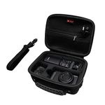 XANAD Black Case for Sony ZV-1F / ZV-1 / ZV-1 II Digital Camera. Fits Vlogger Accessory Kit Tripod and Microphone - Travel Protective Carrying Storage Bag