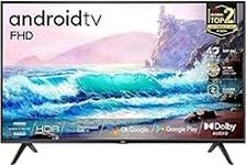 TCL 40S5209K - 40-inch TV FHD Smart Television with Android TV– HDR & Micro Dimming - Compatible with Google Assistant, Chromecast & Google Home, Slim Design