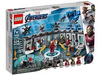 Lego Marvel Avengers Iron Man Hall of Armor 76125 Building Kit (524 Piece)