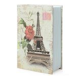 Shopo (LABEL) Book Locker Dictionary Stainless Steel Hidden Safe Jewellery Box/Cash Locker for Home and Office (18 x 12 x 5.5 cm) (Effiel Tower)