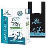 PetCellence 300 Poo Bags - Your Dog’s Doo-Doo Deserves the Best! Extra-Thick, Biodegradable Dog Poop Bags with Handy Tie Handles - Because Who Needs Messy Surprises?