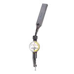 Starrett 711GPSZ Last Word Dial Test Indicator with Attachments, White Dial, 0-15-0 Reading, 0-0.03" Range, 0.001" Graduation