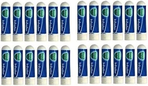 Vick's Nasal Inhaler for Cold, Sinus & Allergy, 24 Pack Pack of 24