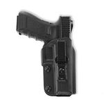 Galco Triton Kydex IWB Holster for Glock 17, 22, 31, Black, Right Hand