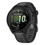 Garmin Forerunner 165, Easy to Use Lightweight GPS Running Smartwatch, AMOLED Touchscreen, Advanced Training, Insights and Features, Safety and Tracking Features, Up to 11 days Battery Life, Black