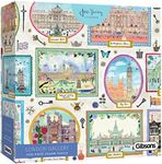 Puzzle by Gibsons - Puzzle: 1000 London Gallery – 1000 Piece Puzzles for Kids and Adults – Ages 12+