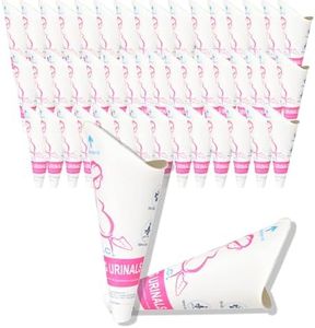 50 Pack Disposable Female Urination Device, Funnels Pee Funnel for Women, Female Urinal Sanitary, Practical Easy to Use, Perfect for Public Toilet, Travel Outdoor, Hiking Camping