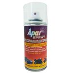 APAR Spray Paint Can Antirust GLOSS CLEAR LACQUER-225 ml (Pack of 1), For Bike, Cars, Furnitures, art and craft Paint work