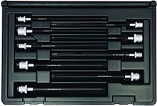 Bondhus 30799 Socket Star Bit Tool Set with Sockets, 6", 9 Piece