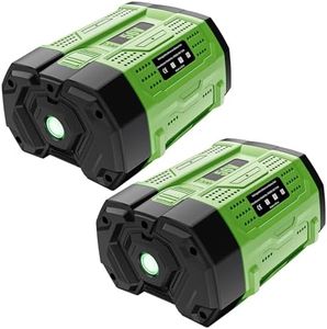 2Pack 56 Volt 7.5Ah for EGO Batteries Lithium ion Replacement for EGO Battery 56V 7.5Ah BA2800T BA2800 BA5600T BA4200T BA4200 BA1400T BA1400 Compatible with EGO All 56 Volt Power Tool and Chargers