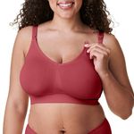 Bravado Designs Sustainable Nursing Bra | Body Silk Seamless | Lipstick | M