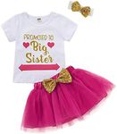 Toddler Baby Kid Girls Big Sister O