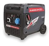 Excel Power XL6000i-DF 6kW Dual-Fuel Petrol/LPG Inverter Generator Ideal For Camping, Fishing, Motorhome, Caravan, Outdoor Adventure With 2 Year Warranty