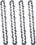 VanRank 8 Inch Pole Saw Chain 3/8" LP Pitch, 043" Gauge, 34 Drive Links for Dewalt DCPS620B DCPS620M1 DCCS623B DCCS623L1 Chain Saw (4 chains)