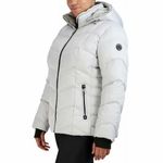 Nautica Women's Puffer Jacket, Gray, XX-Large