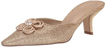 Sam Edelman Women's Bianka Tour Heels, Amber Gold, 6.5