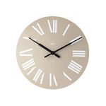 Alessi Aleesi 12 G Firenze Wall Clock, Gray