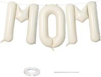 40 Inch Beige Mom Balloons for Moth