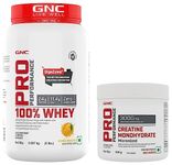 GNC Pro Performance 100% Whey Mango 2lbs + GNC Pro Performance Creatine Monohydrate 100gm Combo