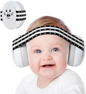Yoofoss Baby Ear Muffs Noise Protection for Infant and Babies Up to 36 Months - Noise Cancelling Headphones for Ear Protection, Sleep, Travel - CE & ANSI Certified