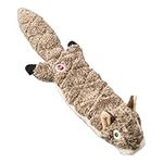 Ethical Pets Squirrel Mini Skinneeez Extreme Stuffingless Quilted Dog Toy, 14"(54220)