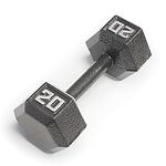 Marcy 20lb Cast Iron Hex Dumbbell, 