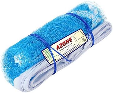 Azone 516F Sky Blue Nylon Badminton Net (Blue)