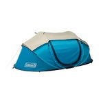 Coleman Pop-Up Instant Tent, 2/4 Person Tent Sets Up in 10 Seconds, Portable & Lightweight Tent with Adjustable Rainfly