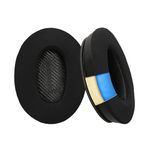 kwmobile Replacement Ear Pads Compatible with Bose Quietcomfort 35 / QC35 (Set of 2) - Cooling Gel Earpads - Black