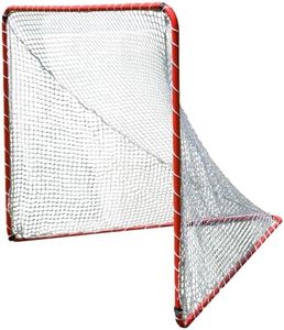 Trigon Sports Lacrosse Goal, 72” x 72” Portable Lacrosse Nets for Backyard, Steel Frame Lax Goal Hockey Soccer Training Equipment for Practice & Accuracy
