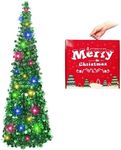 MACTING 5FT Pop Up Christmas Tinsel