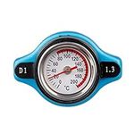 BESPORTBLE High Pressure Radiator Cap temperature gauge cap for car racing radiator cap car tank cover Car Thermostatic Gauge Truck Water Radiator Cap parts heatsink pressure gauge big head