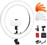 NEEWER 18" Ring Light, 58W 5500lx 5