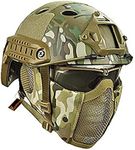 MH Tactical Fast Helmet Combined,wi