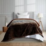 MYTRIDENT Home Essential Soft Sanctuary Single Blanket, Coco