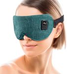 Heated Eye Masks for Dry Eyes - Cordless Warm Eye Compresses for Stye Relief, Heating Pad for Relief Eye Strain, Puffy, Electric Sleep Mask with 3 Temperature & 4 Time Control, FSA HSA Eligible（Green