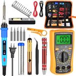 Soldering Iron Kit with Digital Mul