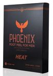 (Pack of 2) Phoenix Foot Peel for Men - Extra Large - Extra Strength - Cinnamon - Exfoliating Dry Feet Treatment - Callus Remover - Paraben and Fragrance Free -