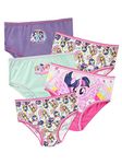 My Little Pony Girls Unicorns Knickers Pack of 5 - Multicoloured - Ages 5 to 6 Years