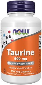 NOW Taurine 500 mg,100 Capsules