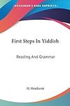 First Steps In Yiddish: Reading And