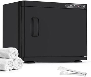 YOPOWER 16L Towel Warmer Cabinet, Hot Towel Warmer use for Facial Spa, Hair Beauty, Salon Equipment and Home - Black