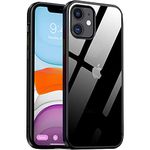 Amozo Ultra Hybrid Camera and Drop Protection Back Case Cover for iPhone 11 (Black| Polycarbonate)