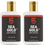 GEAR AID Sea Gold Anti-Fog Gel Coating for Scuba Dive Masks, 1.25 fl oz, 2 Pack